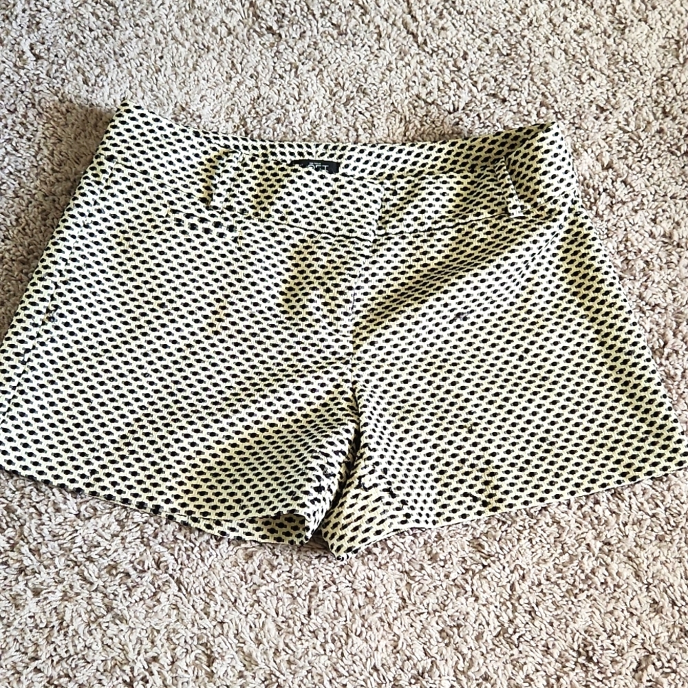 Loft b&w dressy shorts